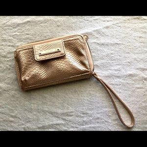 Nine West Rose Gold Wristlet